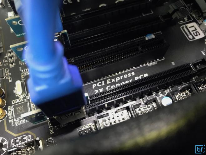 Main PCIe Slot for GPU