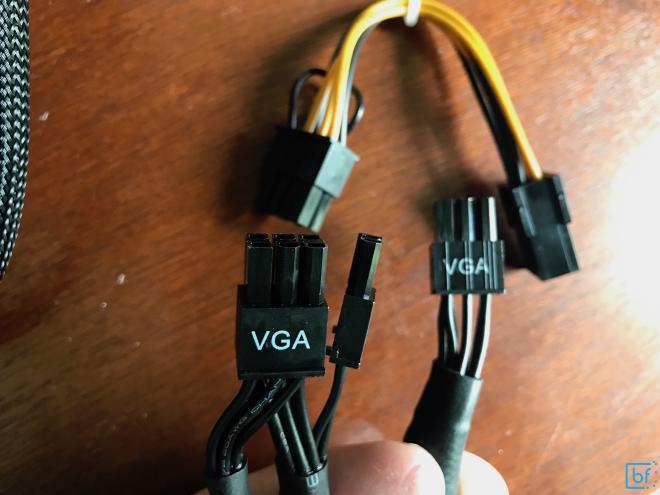 6-pin to 8-pin GPU power connector