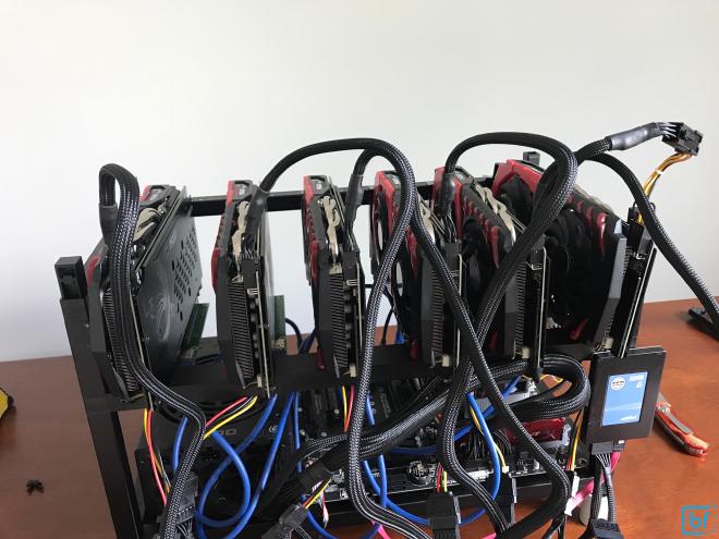 GPU Power cables connected
